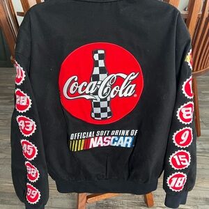 Coca-Cola NASCAR Black Jacket
